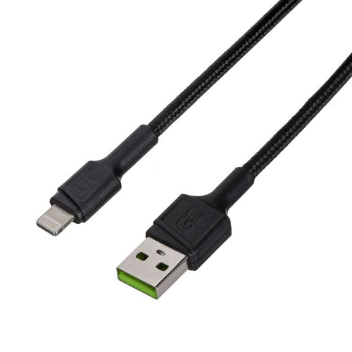 GREEN CELL KABGC24 GC POWERSTREAM USB-A - LIGHTNING CABLE 30CM, FAST CHARGING Kable i adaptery/Kable USB Your Sports Performance