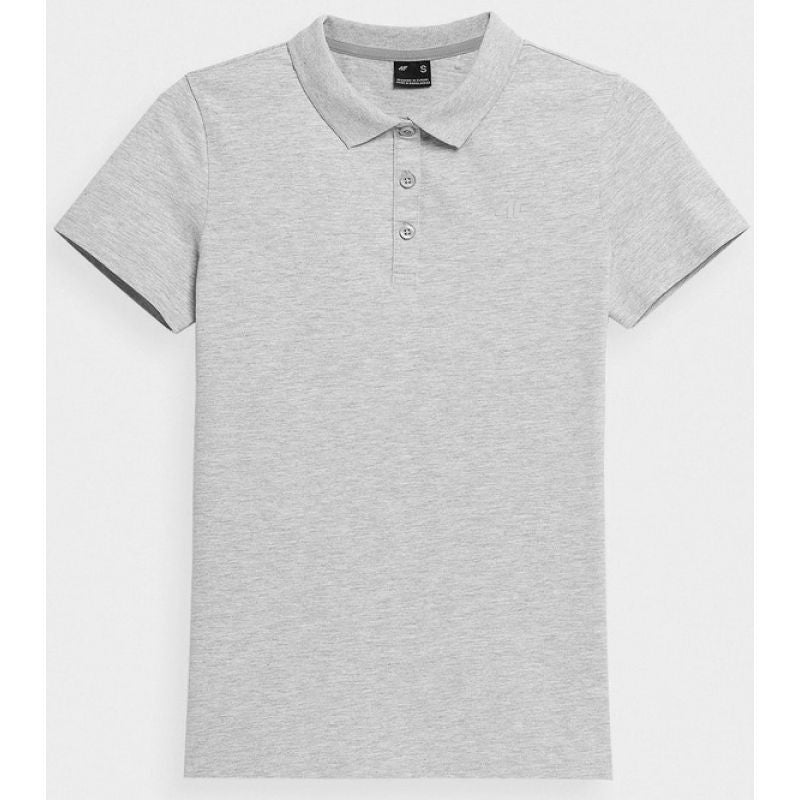 T-shirt 4F W H4Z22TSD356COOL LIGHT GRAY MELANGE Clothing/Training 4F