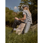 Women's loose T-shirt with print 4F 4FKAW26TTSHF4502-26S