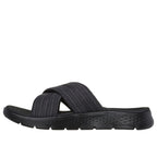 Skechers Women's Flip-Flops GO WALK FLEX SANDAL IMPRESSED 141420 BKGY