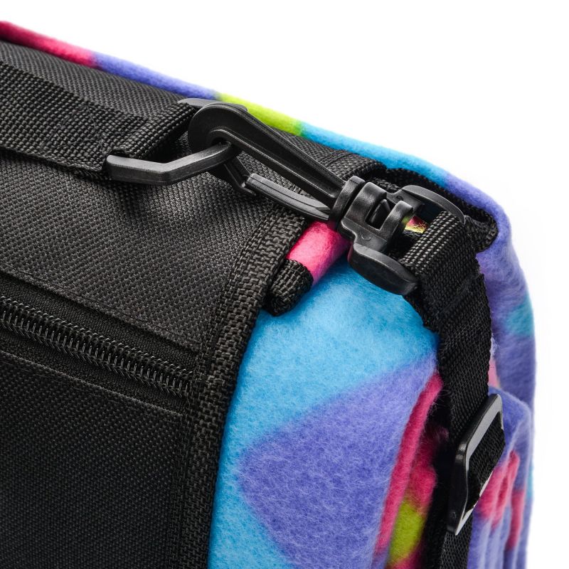 METEOR PICNIC BLANKET 200x200 cm XXL zigzags multicolor To be categorized Your Sports Performance