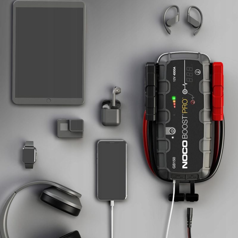 Noco GB150 Boost 12V 3000A Jump Starter Powerbank Elektryka samochodowa/Urządzenia rozruchowe, startery Your Sports Performance
