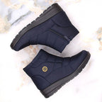 News W EVE437B navy blue wedge snow boots Footwear/Outdoor/News Your Sports Performance