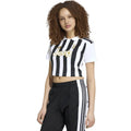 adidas Juventus 26/27 Home Cropped Jersey Women's White/Black KB8878