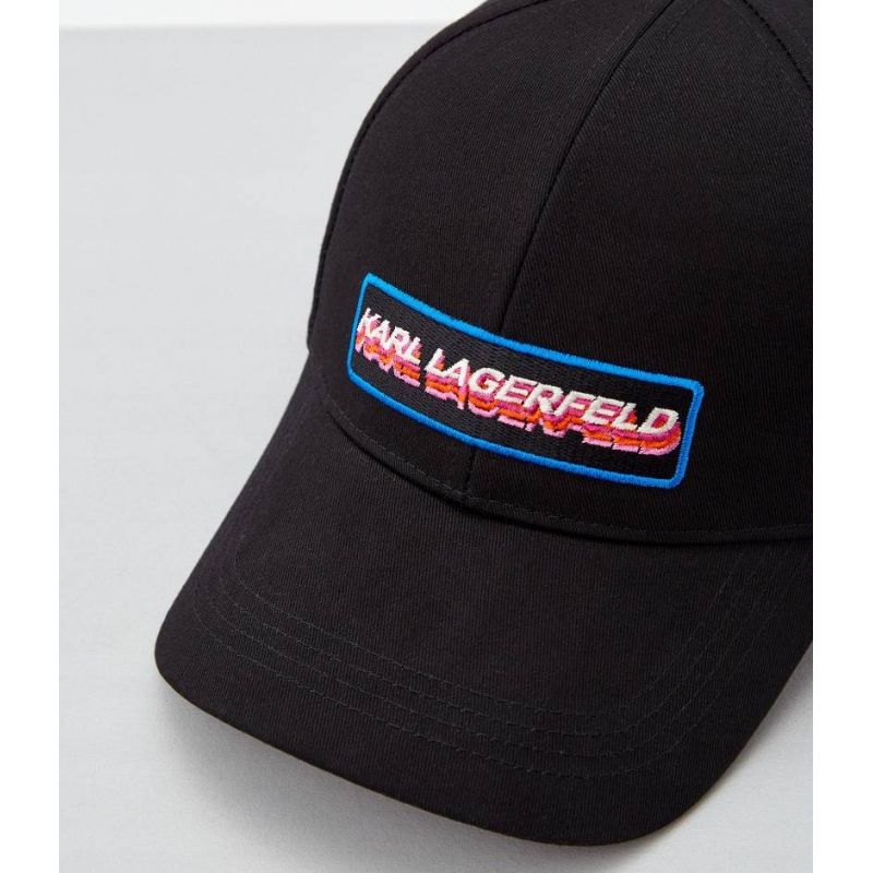 Karl Lagerfeld K/Futuristic Logo Cap 225W3417 Clothing/Lifestyle Your Sports Performance