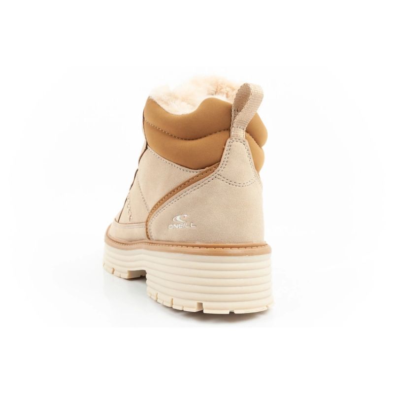 O'neill winter boots women's hiking boots ankle boots insulated fashionable beige brown ONeill