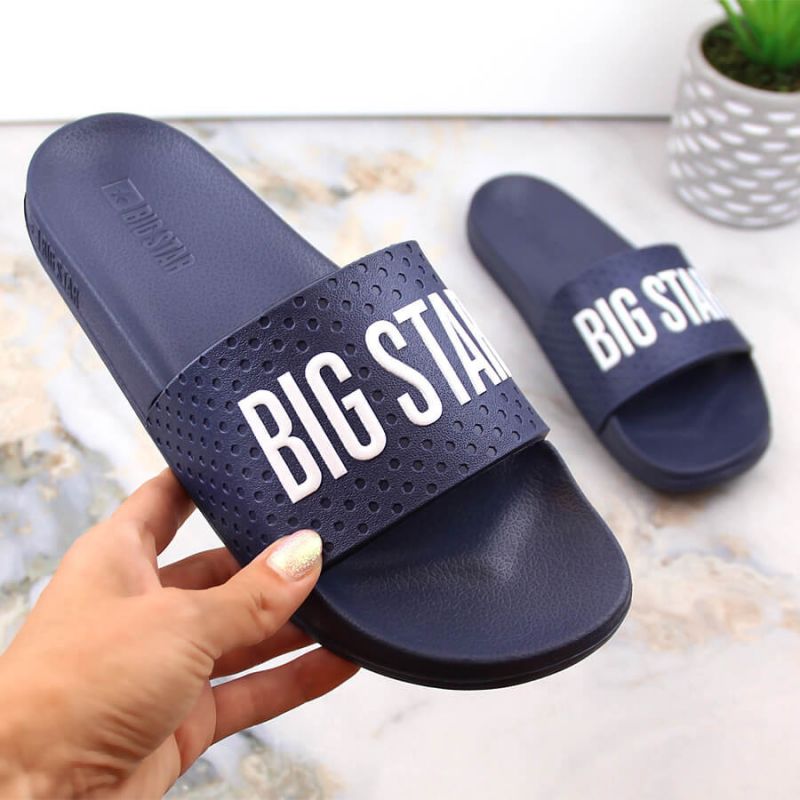 Big Star Jr foam slippers INT1908C navy blue Footwear/Outdoor/Big Star Your Sports Performance