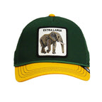 Goorin Bros. Extra Large Elephant Green Snapback Cap - 101-1328 Odzież/Czapki/Czapki z daszkiem Your Sports Performance