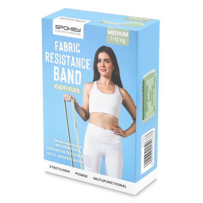 Spokey COTI FLEX MEDIUM fabric resistance rubber In preparation Your Sports Performance