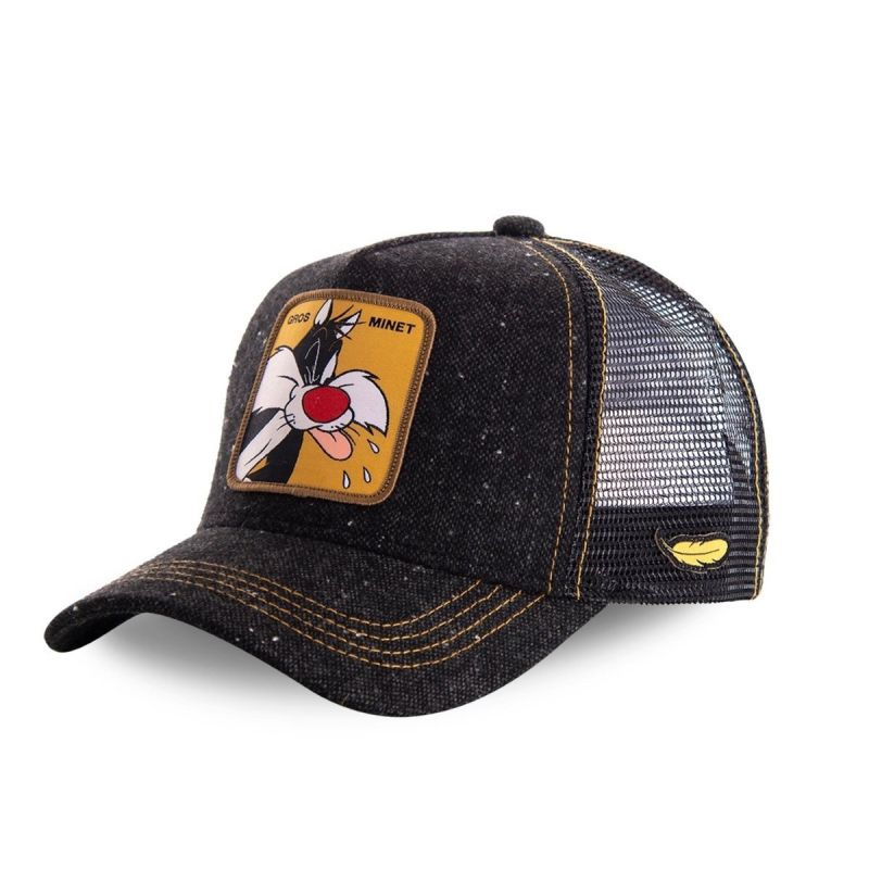 Capslab Looney Tunes Gros Minet Trucker Cap - CL/LOO2/1/MIN1 Odzież/Czapki/Czapki z daszkiem Your Sports Performance