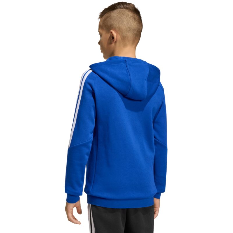 adidas Tiro 26 League Sweat Full Zip Hoodie for Kids Blue KF9102