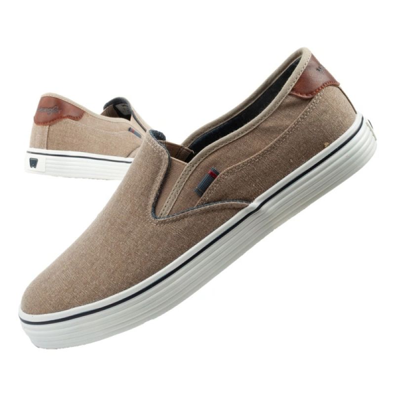 Wrangler Calypso men's sports shoes Slip-On sneakers brown comfortable Wrangler
