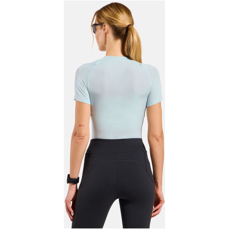 Women’s ODLO BL TOP Crew Neck S/S PERFORMANCE X-LIGHT T-Shirt, Blue