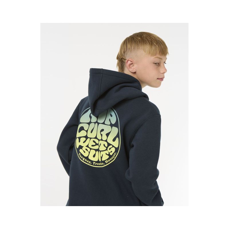 RIP CURL Wetsuit Icon Hood-Kid navy blue
