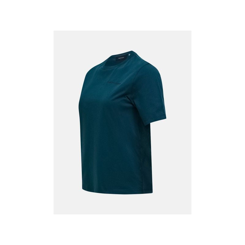 PEAK PERFORMANCE W Original Small Logo Tee Green