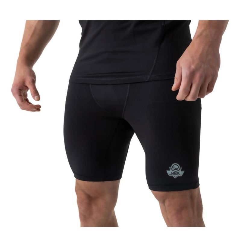 Vale Tudo MMA Compression Shorts (Tight) Black CS - S ODZIEŻ - Leginsy Your Sports Performance