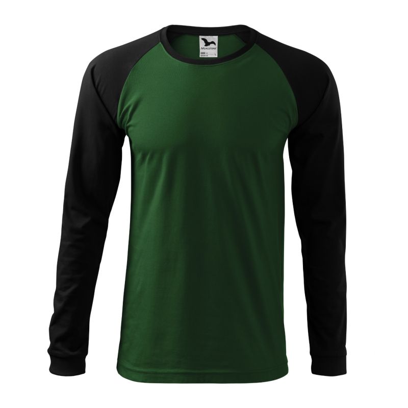 T-shirt Malfini Street LS M MLI-13006 bottle green Clothing/Lifestyle/T-shirts/Malfini Malfini
