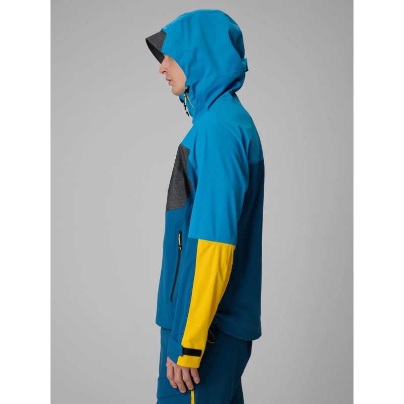 Windproof softshell jacket 4F PRO 10000 membrane men's 4F 4FWSS26TSOFM541-33S 4f