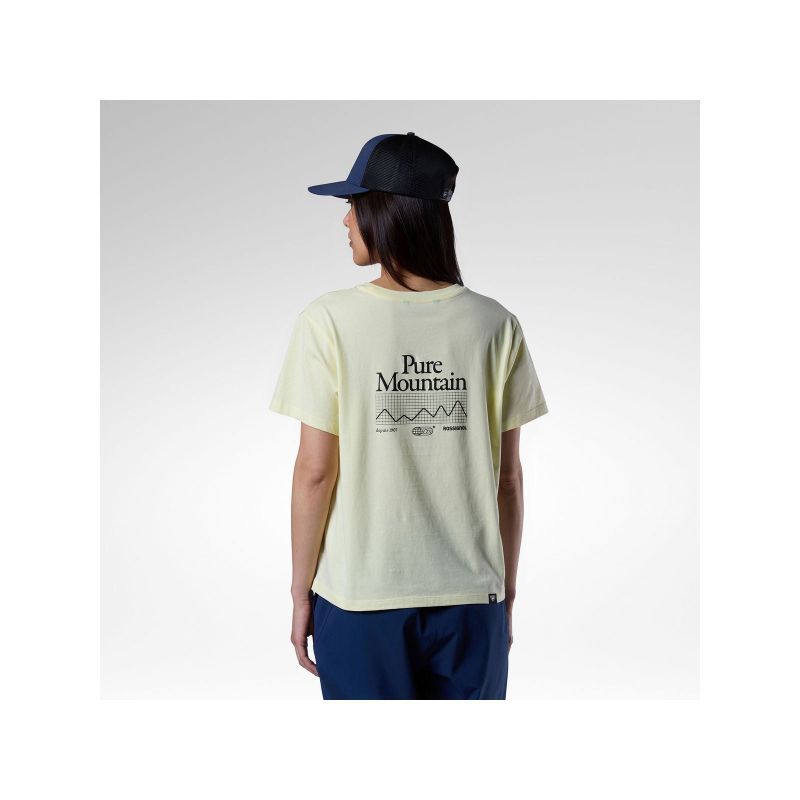 ROSSIGNOL Women's W Graphic Waterfall Tee Yellow