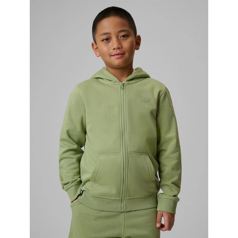 Boy's regular hooded sweatshirt 4F 4FJRSS26TSWSM2749-47S 4f
