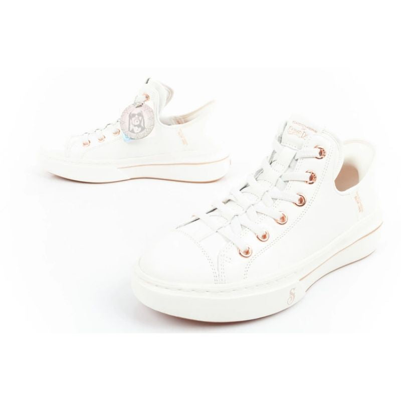 Skechers Snoop One-OG Leather Slip-Ins W 186001/WHT shoes Footwear/Lifestyle/Skechers Skechers