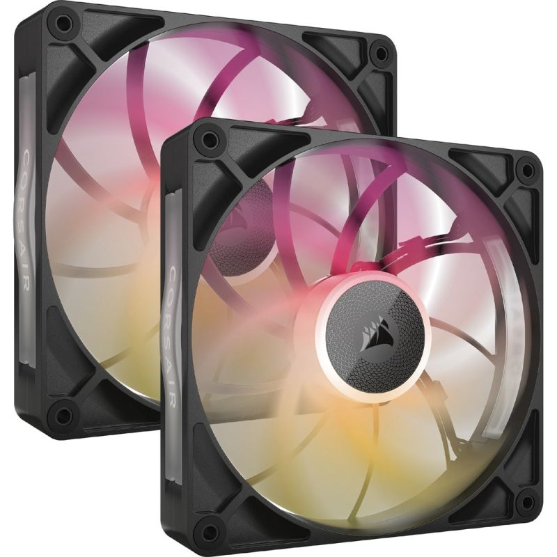 CORSAIR iCUE Link RX140 MAX RGB Starter Kit - Case Fan - 140mm - (Set of 2) Chłodzenie/Chłodzenie - wentylatory Your Sports Performance