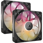 CORSAIR iCUE Link RX140 MAX RGB Starter Kit - Case Fan - 140mm - (Set of 2) Chłodzenie/Chłodzenie - wentylatory Your Sports Performance