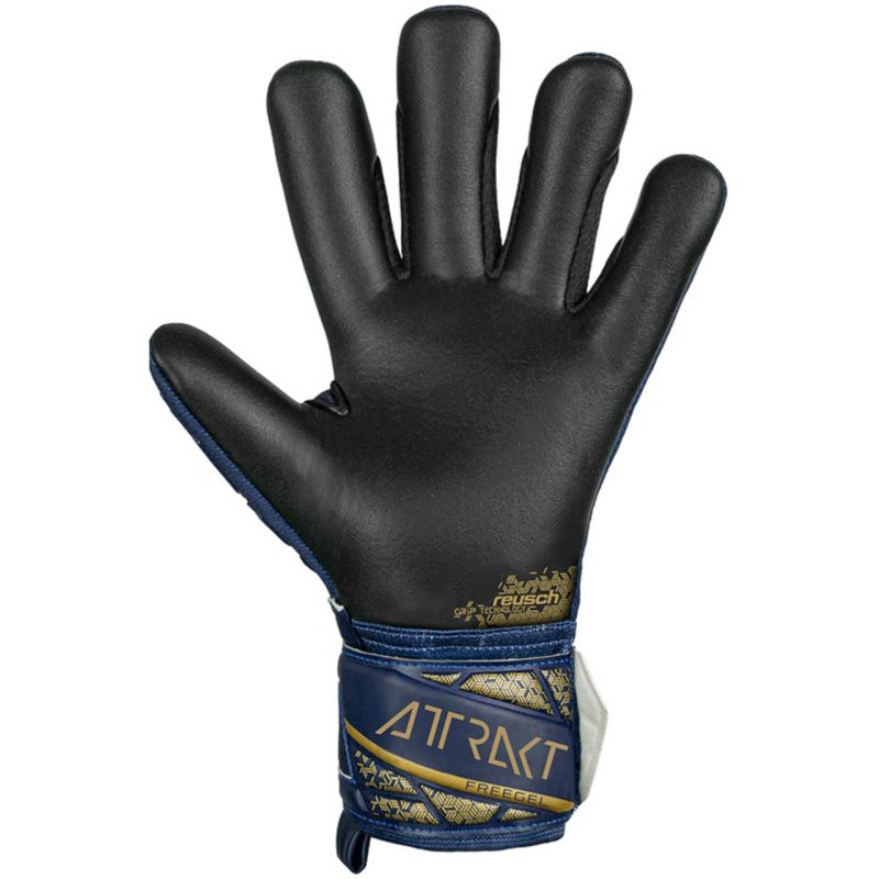 Reusch Attrakt Freegel Silver M goalkeeper gloves 5470235 4411 Accessories/Gloves Your Sports Performance