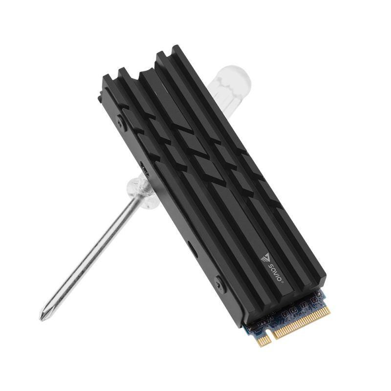 SAVIO M.2 NVME 2280 COOLER AK-60 Chłodzenie/Chłodzenie do dysków Your Sports Performance