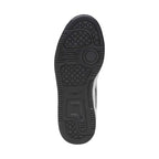Puma Rebound V6 Lo Mid kids' shoes white and black 393833 01 Puma