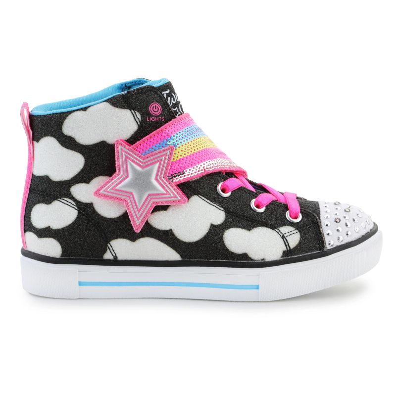 Skechers Twinkle Toes shoes: Twinkle Sparks - Shooting Star Jr 314775L-BKMT Footwear/Lifestyle/Skechers Skechers