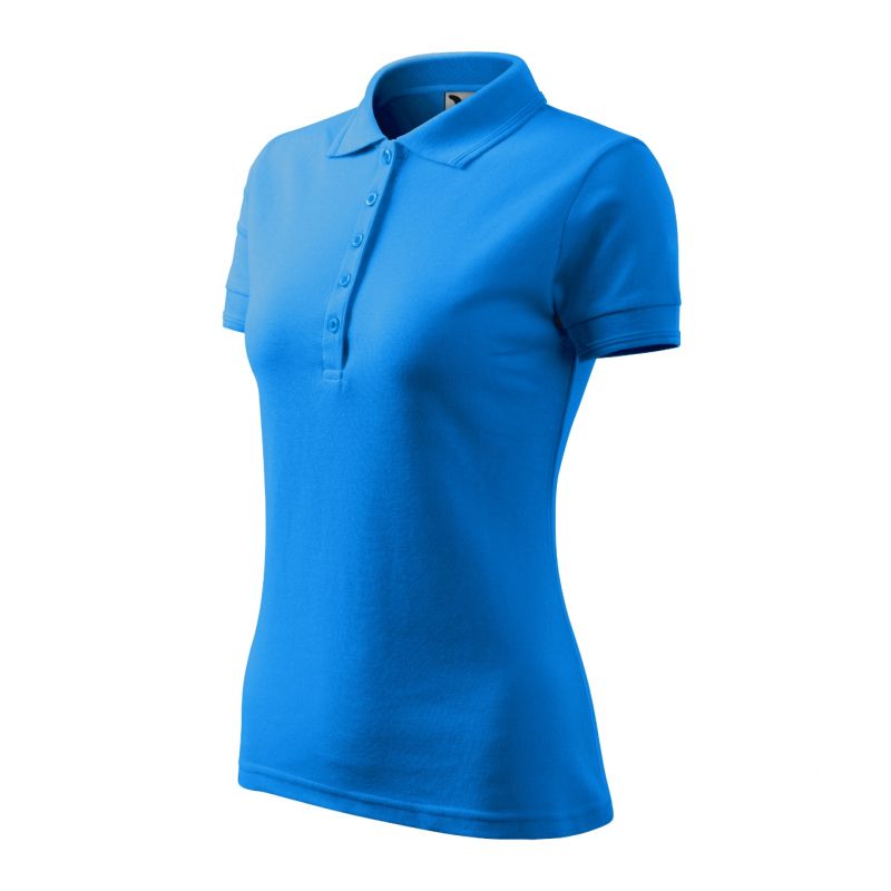 Women's Pique Polo Shirt (snorkel blue) Clothing/Lifestyle/T-shirts/Malfini Your Sports Performance