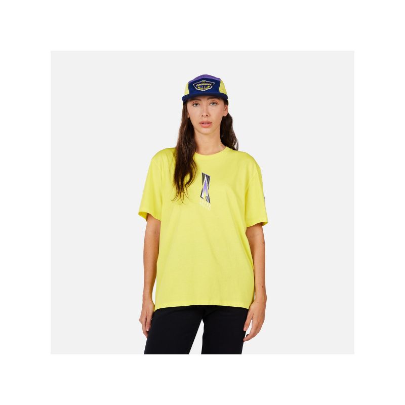 ROSSIGNOL SUPER TEE unisex t-shirt yellow