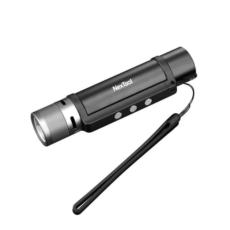NexTool Thunder NE20170 6-in-1 Multifunction Flashlight - Power Bank, Alarm, Workshop Survival/Latarki i akcesoria Your Sports Performance