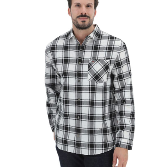 Tommy Hilfiger Tjm Check M DM0DM15114 shirt Clothing/Lifestyle/T-shirts/Tommy Hilfiger Tommy Hilfiger