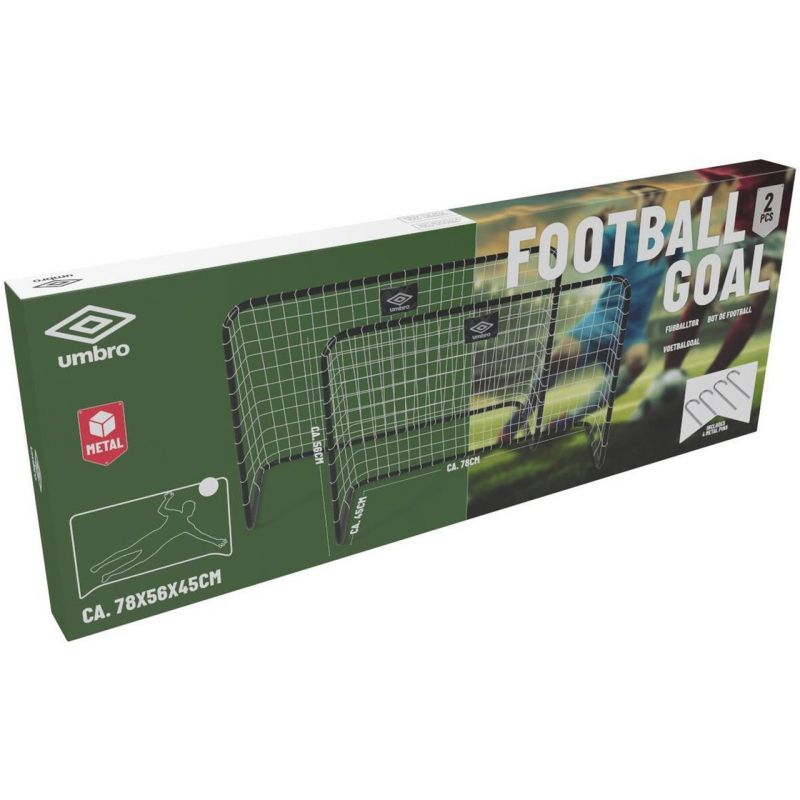 Umbro football goal with net, 2 pcs., 78x56x45 cm, 268828 Accessories/Sports facilities equipment Your Sports Performance
