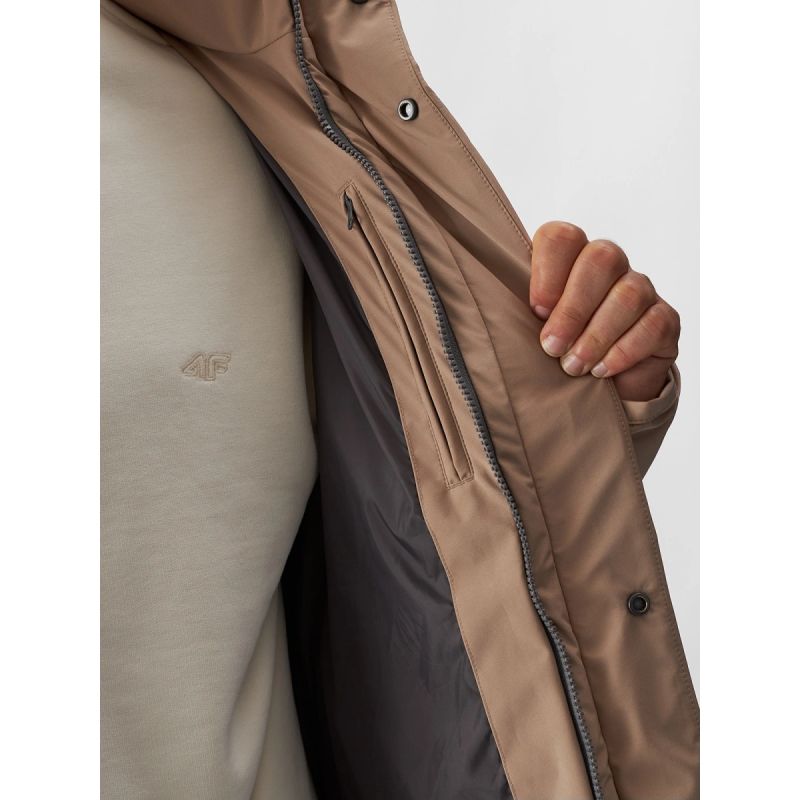 Down jacket with synthetic filling, membrane 10000, men's 4F 4FWAW24TDJAM512-83S *Kategoria tymczasowa Your Sports Performance