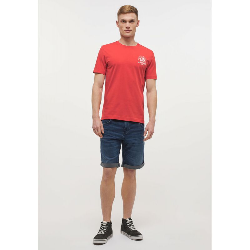 Mustang Alex C Print M T-shirt 1012515 7121 Clothing/Lifestyle/T-shirts/Mustang Your Sports Performance