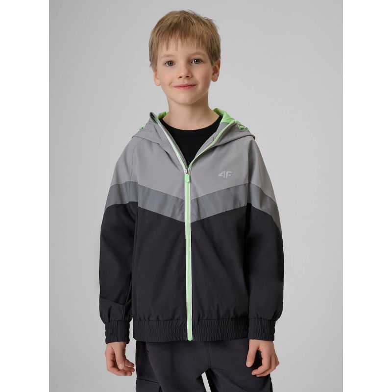 Boys' transition jacket 4F 4FJRSS26TJACM337-22S