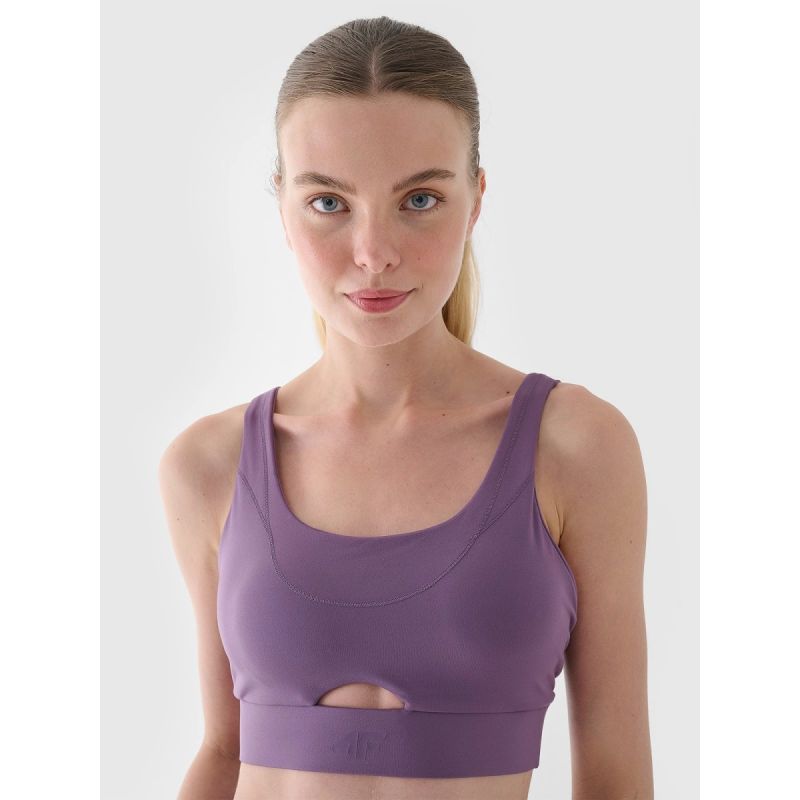 4F 4FWAW24USBAF144-50S Low Support Yoga and Pilates Bra *Kategoria tymczasowa Your Sports Performance