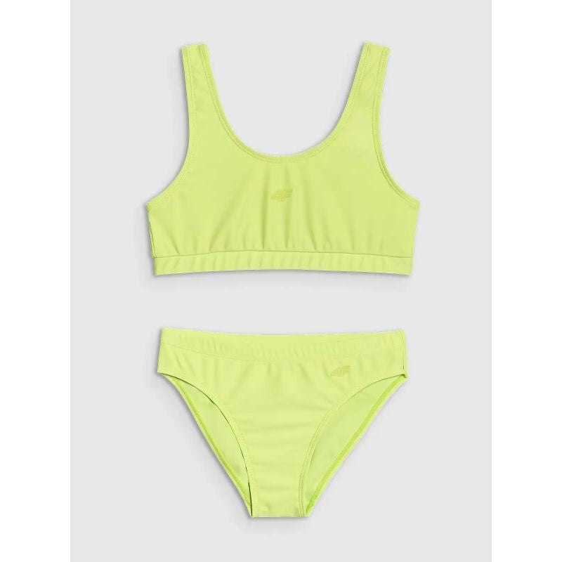 Girls' two-piece swimsuit 4F JUNIOR 4FJWMM00UBKSF027-45S *Kategoria tymczasowa Your Sports Performance