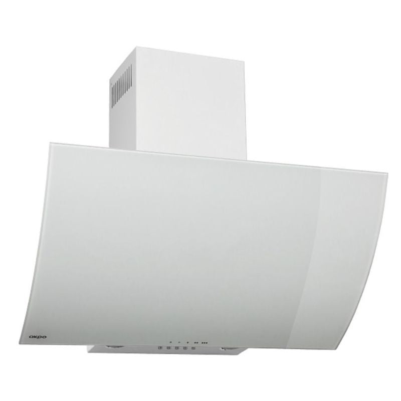 AKPO WK-4 Clarus 60 White chimney hood (600mm; curved white glass front) AGD - Produkty/Okapy kuchenne Your Sports Performance