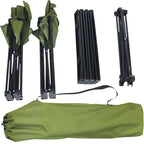 FOLDABLE TOURIST SET 3IN1 TABLE AND 2 CHAIRS GREEN ENERO CAMP Home and Garden/Garden Your Sports Performance