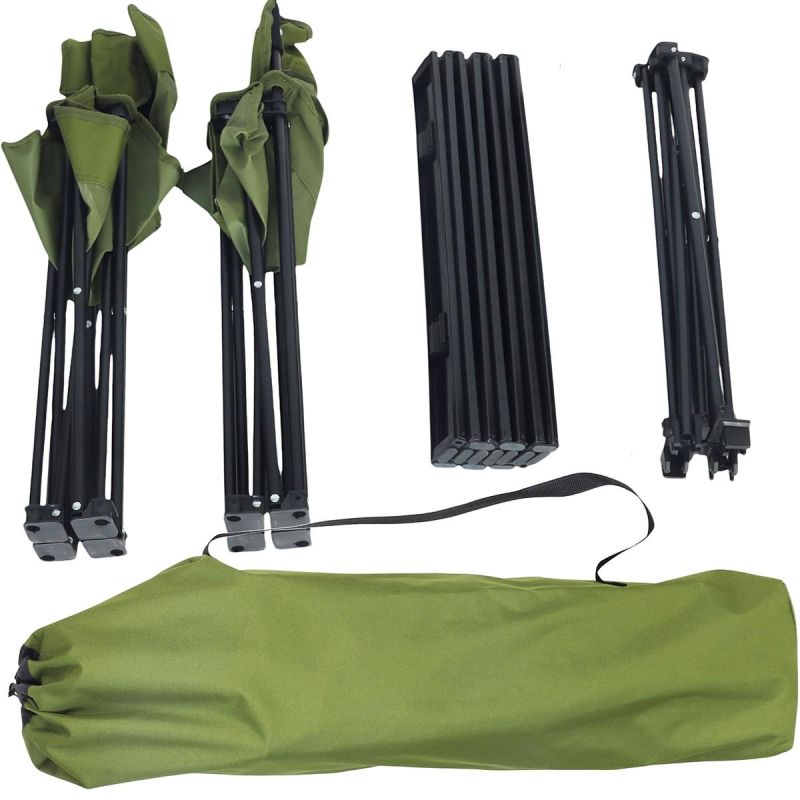 FOLDABLE TOURIST SET 3IN1 TABLE AND 2 CHAIRS GREEN ENERO CAMP Home and Garden/Garden Your Sports Performance