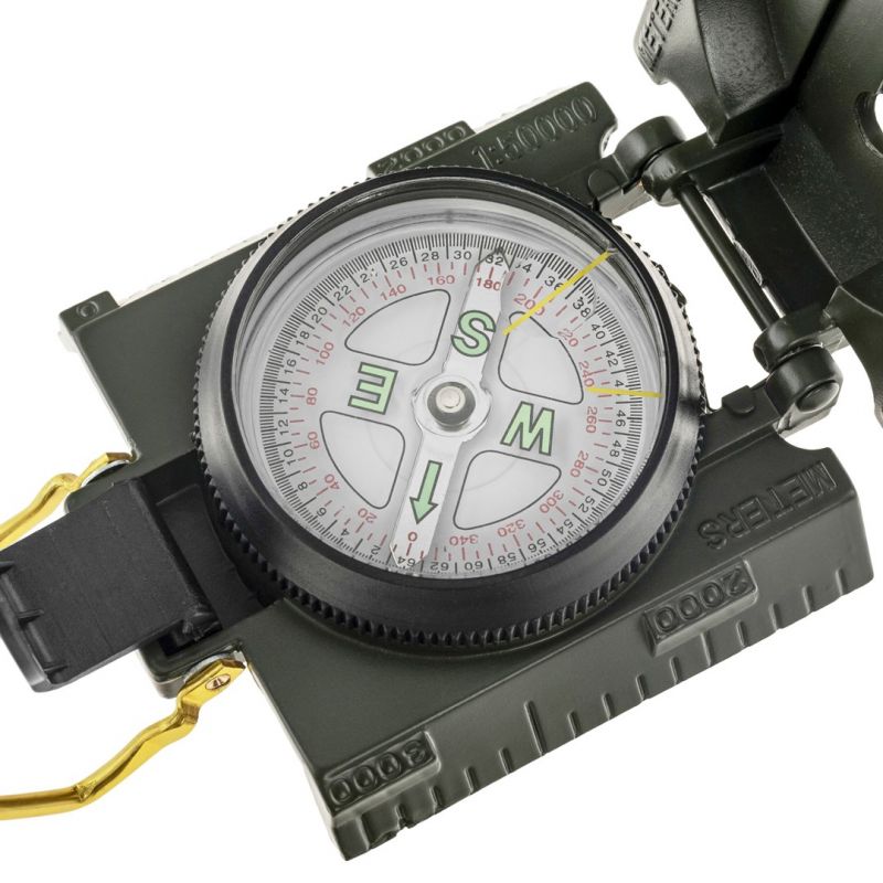 Compass, Mil-Tec US Metal Compass with Backlight Import z Action/Survival/Kompasy i busole Your Sports Performance