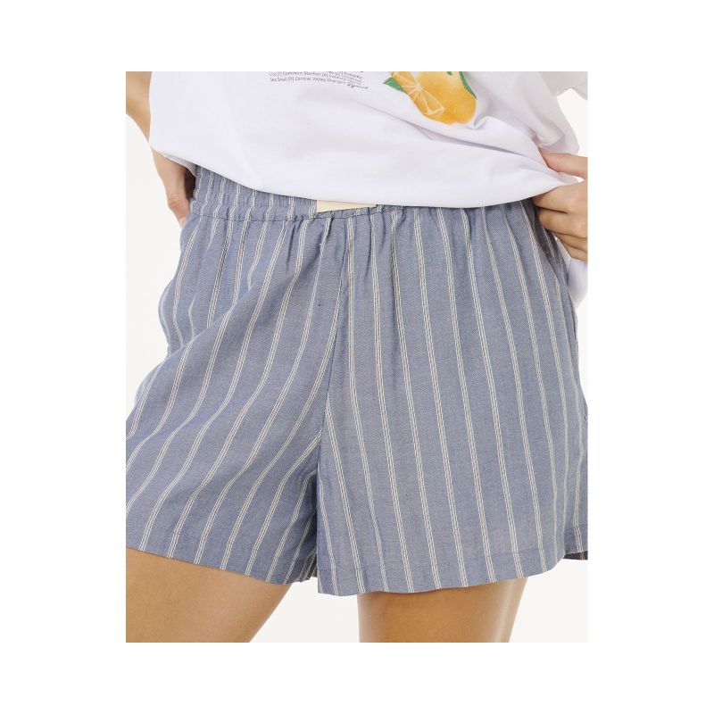 RIP CURL Women's Beach Days Pinstripe Short Blue