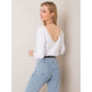 White blouse with a scoop neckline at the back (RV-BZ-5890.10) In preparation Your Sports Performance
