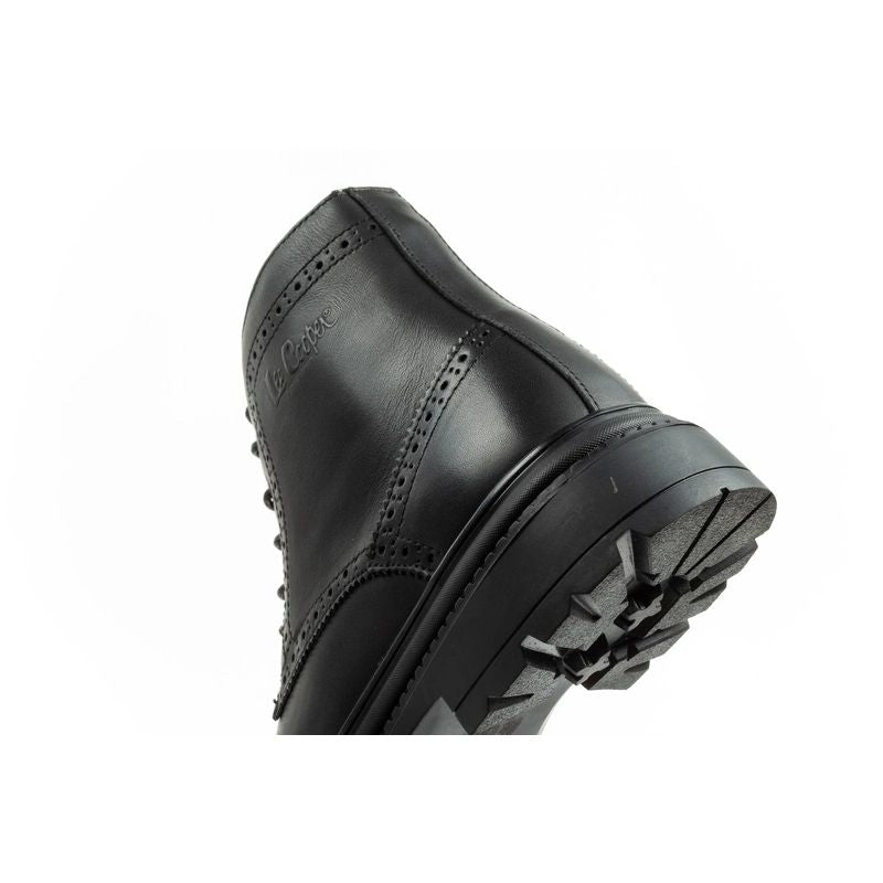 Lee Cooper men's shoes Chelsea boots elegant leather black Lee Cooper