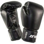 ENERO BOXING GLOVES BLACK 12OZ Clothing Your Sports Performance