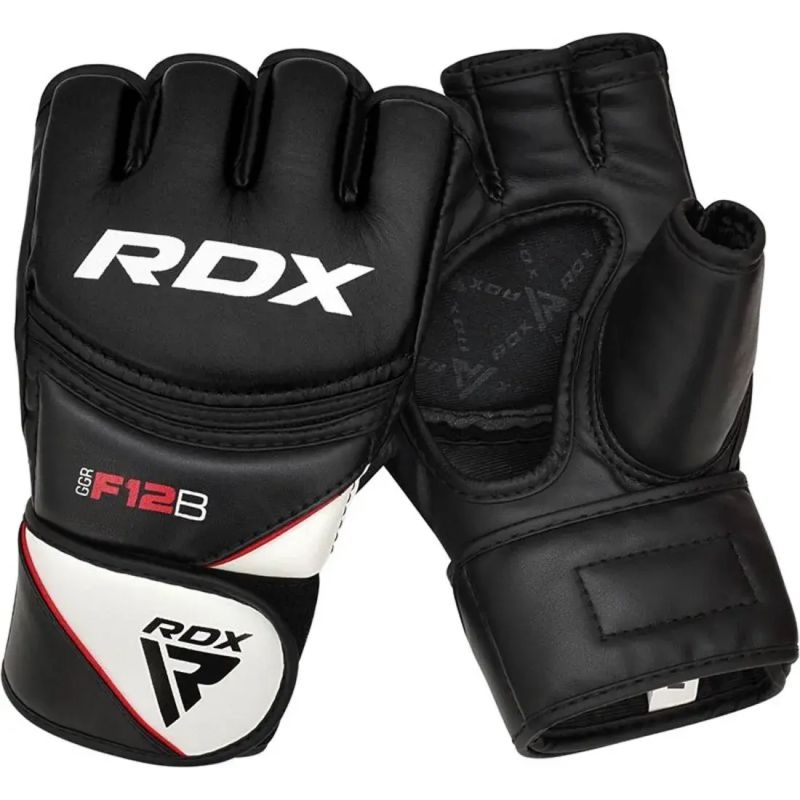 RDX F12B - MMA GLOVES BLACK S RDX - rękawice MMA Your Sports Performance